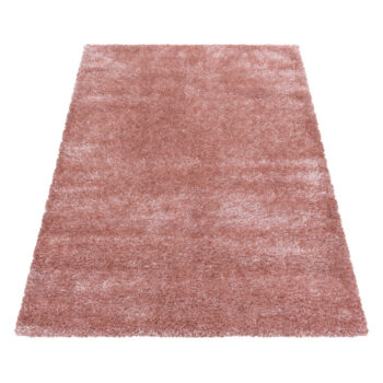 Ayyildiz, Kusový koberec Brilliant Shaggy 4200 Rose, 160x230, ružová, obývacia izba