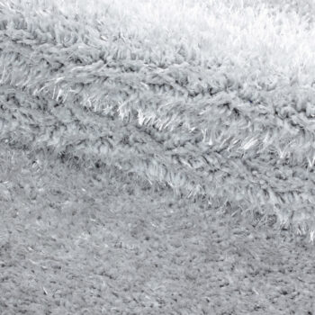 Ayyildiz, Kusový koberec Brilliant Shaggy 4200 Silver, 80x250, šedá, obývacia izba