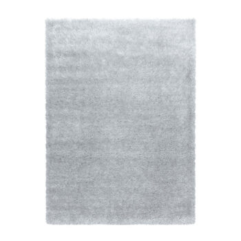Ayyildiz, Kusový koberec Brilliant Shaggy 4200 Silver, 80x250, šedá, obývacia izba