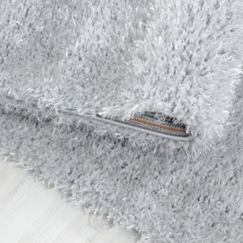 Ayyildiz, Kusový koberec Brilliant Shaggy 4200 Silver, 80x250, šedá, obývacia izba