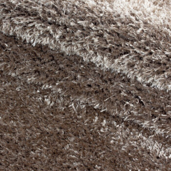 Ayyildiz, Kusový koberec Brilliant Shaggy 4200 Taupe, 120x170, hnedá, obývacia izba