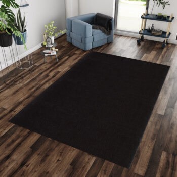 Ayyildiz, Kusový koberec Catwalk 2600 Black, 120x160, čierna, kancelária