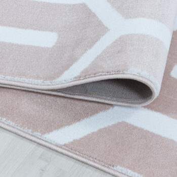 Ayyildiz, Kusový koberec Costa 3524 pink, 200x290, ružová, kancelária