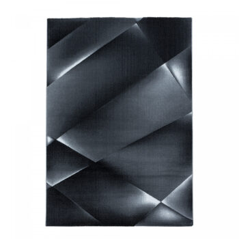 Ayyildiz, Kusový koberec Costa 3527 black, 80x250, čierna, chodba / predsieň