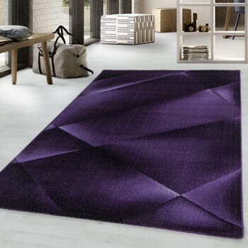 Ayyildiz, Kusový koberec Costa 3527 lila, 80x250, fialová, kancelária