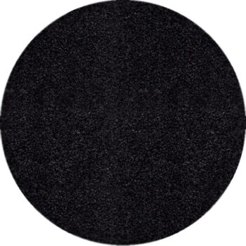 Ayyildiz, Kusový koberec Dream Shaggy 4000 Antrazit kruh, 80x80 (priemer) kruh, šedá, obývacia izba