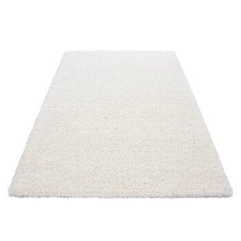 Ayyildiz, Kusový koberec Dream Shaggy 4000 cream, 200x290, biela, obývacia izba