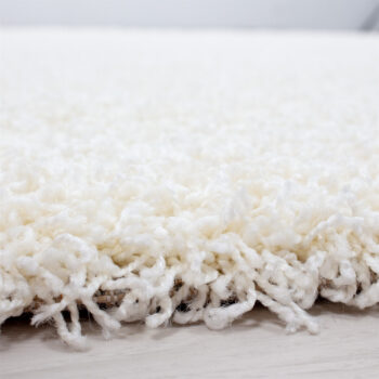 Ayyildiz, Kusový koberec Dream Shaggy 4000 cream, 60x110, biela, obývacia izba