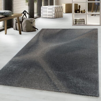 Ayyildiz, Kusový koberec Efor 3714 brown, 80x250, hnedá, chodba / predsieň