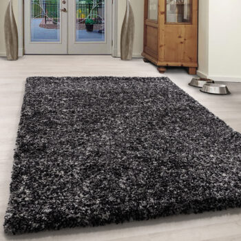 Ayyildiz, Kusový koberec Enjoy 4500 antracit, 80x150, šedá, obývacia izba