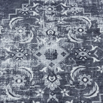 Ayyildiz, Kusový koberec Fiesta 4301 black, 120x170, čiernobiela, chodba / predsieň