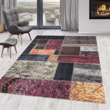 Ayyildiz, Kusový koberec Fiesta 4302 multi, 80x250, viacfarebná, chodba / predsieň