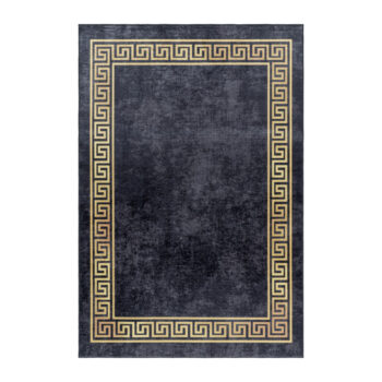 Ayyildiz, Kusový koberec Fiesta 4305 black, 80x150, čierna, chodba / predsieň