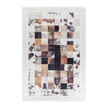 Ayyildiz, Kusový koberec Fiesta 4306 white, 120x170, viacfarebná, chodba / predsieň