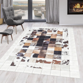 Ayyildiz, Kusový koberec Fiesta 4306 white, 80x150, viacfarebná, chodba / predsieň