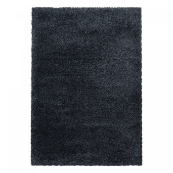 Ayyildiz, Kusový koberec Fluffy Shaggy 3500 antracit, 200x290, šedá, obývacia izba