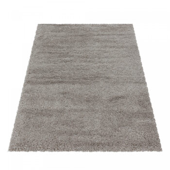 Ayyildiz, Kusový koberec Fluffy Shaggy 3500 beige, 200x290, béžová, obývacia izba