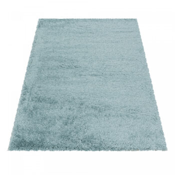 Ayyildiz, Kusový koberec Fluffy Shaggy 3500 blue, 200x290, modrá, obývacia izba