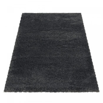 Ayyildiz, Kusový koberec Fluffy Shaggy 3500 grey, 280x370, šedá, obývacia izba