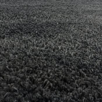 Ayyildiz, Kusový koberec Fluffy Shaggy 3500 grey kruh, 120x120 (priemer) kruh, šedá, obývacia izba