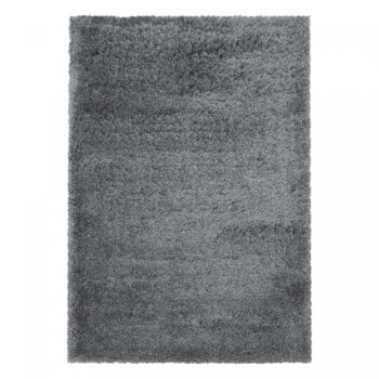 Ayyildiz, Kusový koberec Fluffy Shaggy 3500 light grey, 280x370, šedá, obývacia izba