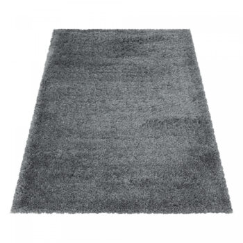Ayyildiz, Kusový koberec Fluffy Shaggy 3500 light grey, 80x150, šedá, obývacia izba