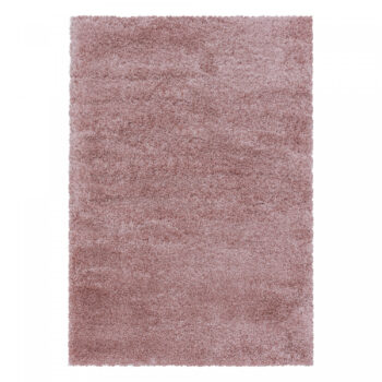 Ayyildiz, Kusový koberec Fluffy Shaggy 3500 rose, 200x290, ružová, obývacia izba