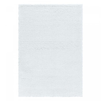 Ayyildiz, Kusový koberec Fluffy Shaggy 3500 white, 60x110, biela, obývacia izba