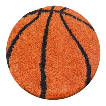 Ayyildiz, Kusový koberec Fun 6002 orange, 100x100 (priemer) kruh, oranžová, detská izba