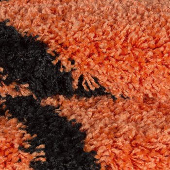 Ayyildiz, Kusový koberec Fun 6002 orange, 120x120 (priemer) kruh, oranžová, detská izba