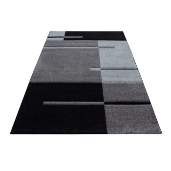 Ayyildiz, Kusový koberec Hawaii 1310 grey, 160x230, čierna, kancelária