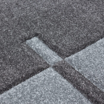 Ayyildiz, Kusový koberec Hawaii 1310 grey, 160x230, čierna, kancelária