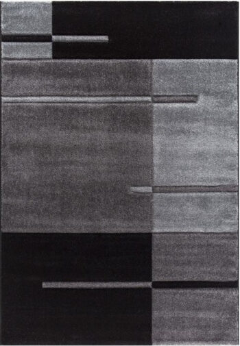 Ayyildiz, Kusový koberec Hawaii 1310 grey, 80x150, čierna, kancelária