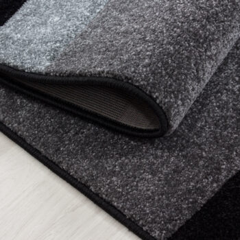 Ayyildiz, Kusový koberec Hawaii 1310 grey, 80x300, čierna, kancelária