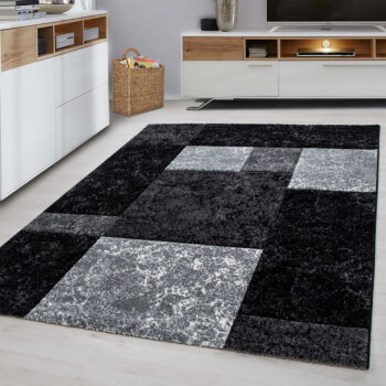 Ayyildiz, Kusový koberec Hawaii 1330 black, 80x150, čierna, kancelária