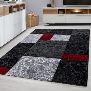Ayyildiz, Kusový koberec Hawaii 1330 red, 200x290, červená, kancelária