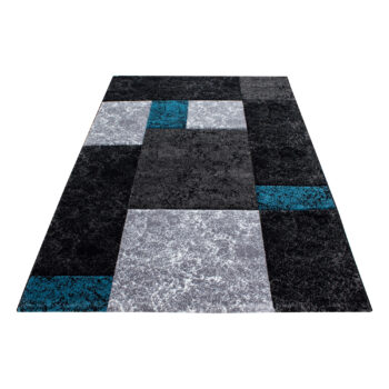 Ayyildiz, Kusový koberec Hawaii 1330 tyrkys, 200x290, modrá, kancelária