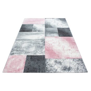 Ayyildiz, Kusový koberec Hawaii 1710 pink, 80x300, ružová, obývacia izba