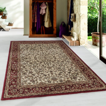 Ayyildiz, Kusový koberec Kashmir 2604 cream, 160x230, červená, chodba / predsieň