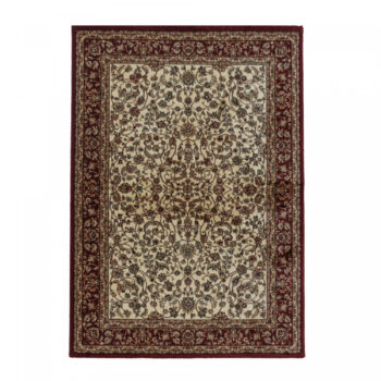 Ayyildiz, Kusový koberec Kashmir 2604 cream, 80x150, červená, chodba / predsieň