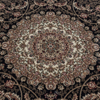 Ayyildiz, Kusový koberec Kashmir 2606 black, 200x290, čierna, chodba / predsieň