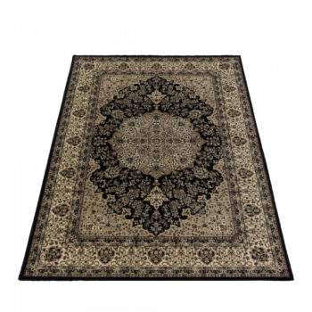 Ayyildiz, Kusový koberec Kashmir 2608 black, 200x290, čierna, chodba / predsieň