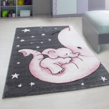 Ayyildiz, Kusový koberec Kids 560 pink, 80x150, ružová, detská izba