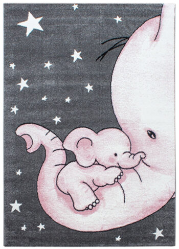Ayyildiz, Kusový koberec Kids 560 pink, 80x150, ružová, detská izba
