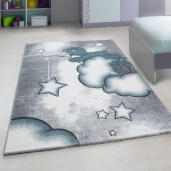 Ayyildiz, Kusový koberec Kids 580 blue, 120x170, modrá, detská izba