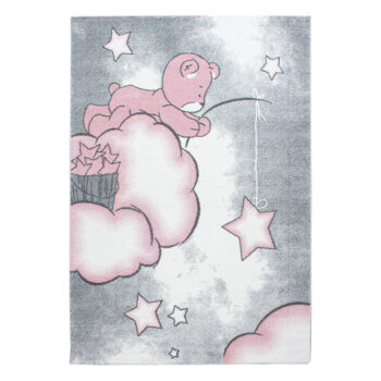 Ayyildiz, Kusový koberec Kids 580 pink, 80x150, ružová, detská izba