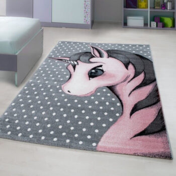 Ayyildiz, Kusový koberec Kids 590 pink, 120x170, ružová, detská izba