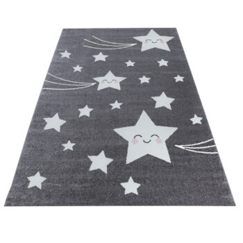 Ayyildiz, Kusový koberec Kids 610 grey, 160x230, šedá, detská izba