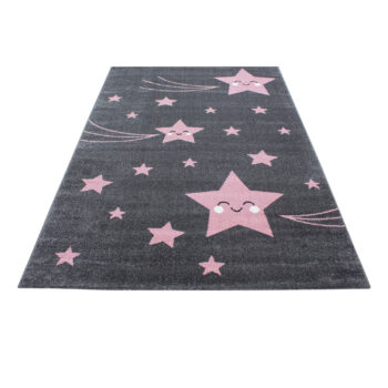 Ayyildiz, Kusový koberec Kids 610 pink, 80x150, ružová, detská izba