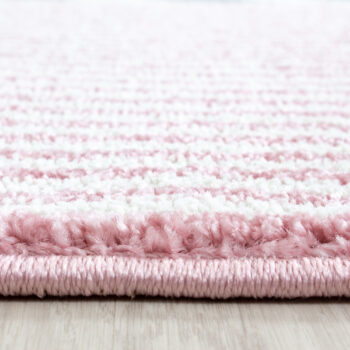 Ayyildiz, Kusový koberec Kids 620 pink kruh, 160x160 (priemer) kruh, ružová, detská izba